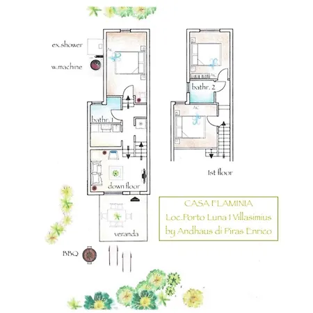 בית נופש Casa Flaminia *